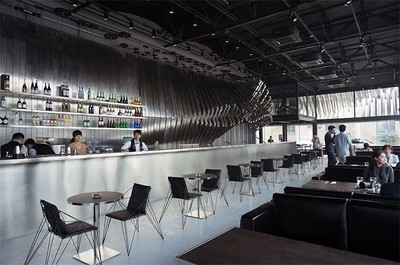 360平现代简约娱乐空间装修效果案例-从化酒吧装修工程装修实景图赏析-土巴兔家居室内装修设计效果图